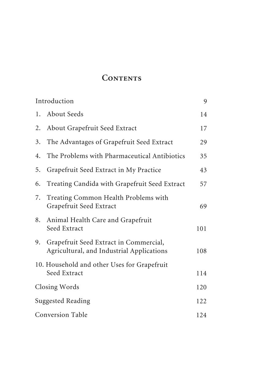 Inside The Authoritative Guide to Grapefruit Seed Extract — page 1